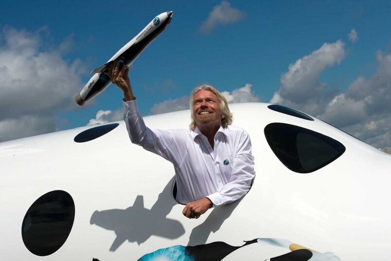 維珍老闆Richard Branson將於數月內乘維珍SpaceShipTwo上太空！