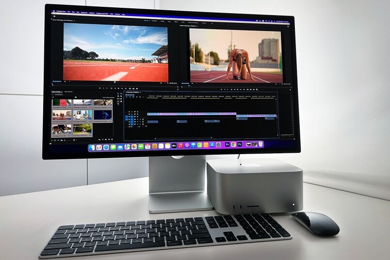 筆者在使用時不能不注意到,Mac Studio在操作之時極度寧靜,就算在處理影片 筆者在使用時不能不注意到,Mac Studio在操作之時極度寧靜,就算在處理影片