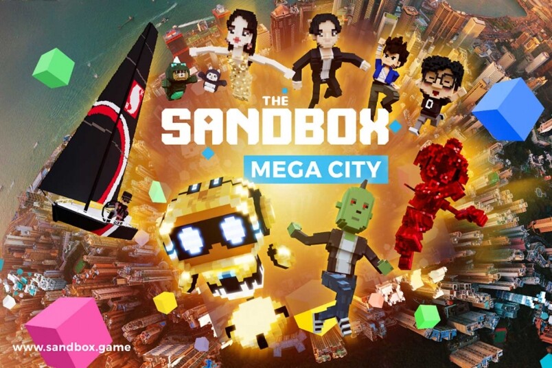 The Sandbox與馮德倫、舒淇、小朋友齊打交、Dough-Boy及Adrian Cheng等合位於元宇宙中創建Mega City！