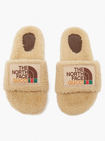 Gucci x The North Face羊毛拖鞋 Gucci x The North Face羊毛拖鞋