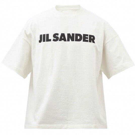 JIL SANDER白色T恤 JIL SANDER白色T恤
