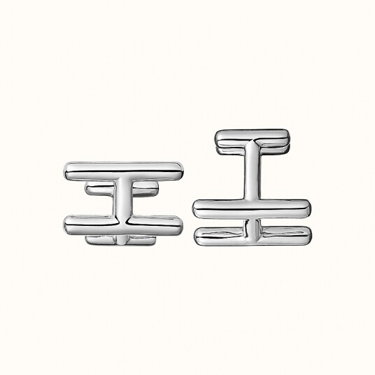 Hermès H2 cufflinks HK$4,100 Hermès H2 cufflinks HK$4,100