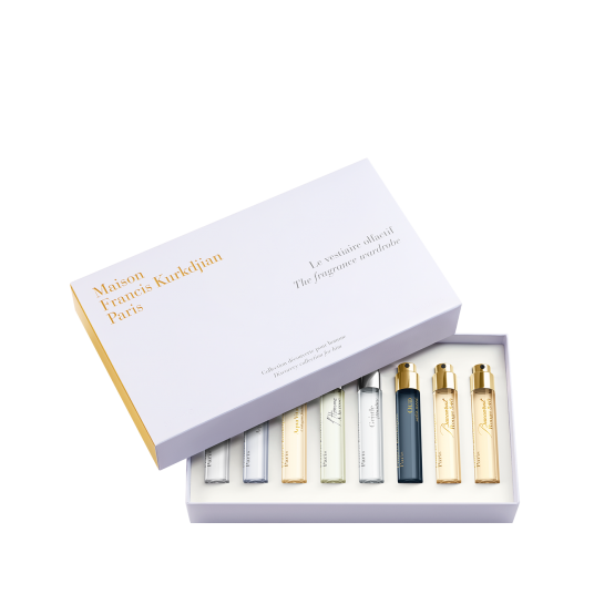 Maison Francis Kurkdjian 2021 Fragrance Wardrobe for Him HK$1,900 8x11ml Maison Francis Kurkdjian 2021 Fragrance Wardrobe for Him HK$1,900 8x11ml