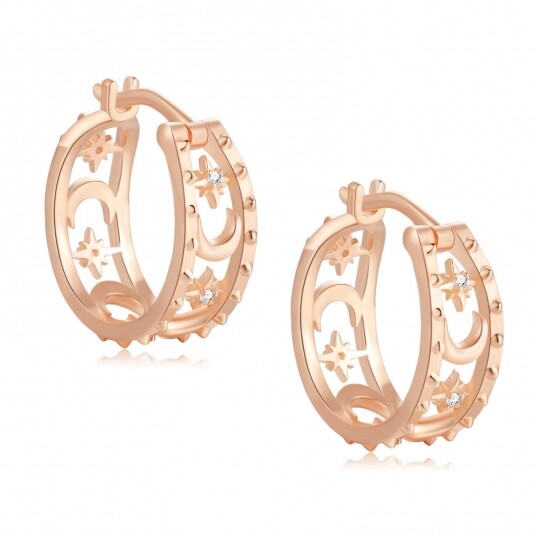 LOVE BY THE MOON Faith 金色星月耳環 HK$399 LOVE BY THE MOON Faith 金色星月耳環 HK$399