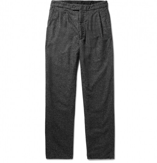Engineered Garments 灰色pleats 長褲 £316.67 (Mr.Porter.com)