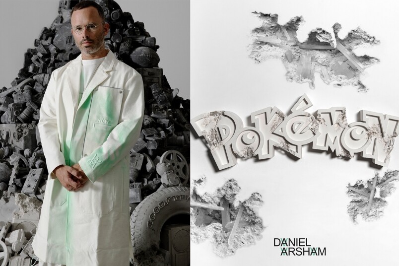 Daniel Arsham x Pokémon UT 聯乘系列 黑白演繹精靈寶可夢經典角色