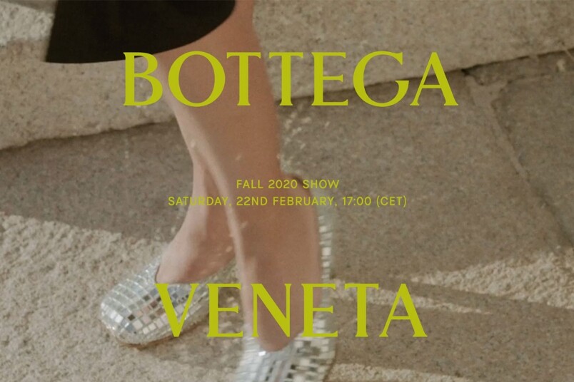 Bottega Veneta FW20時裝騷！