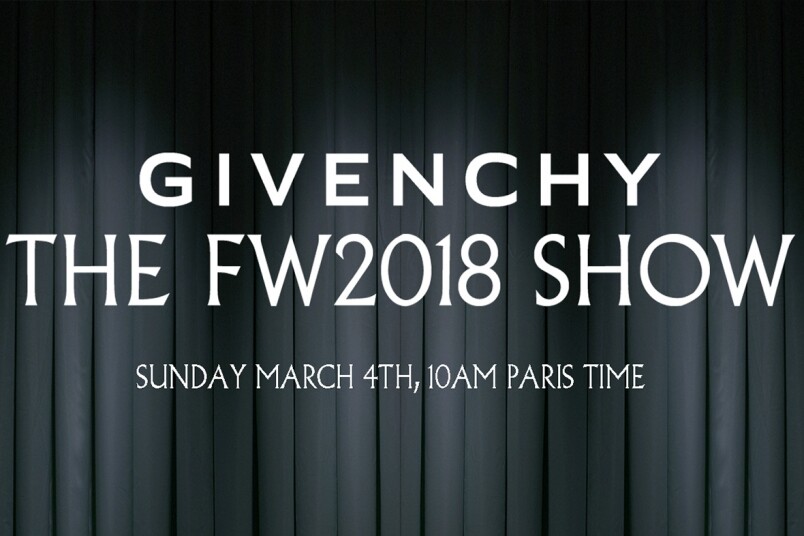 Givenchy FW18 時裝騷