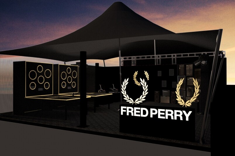 fred perry x clockenflap