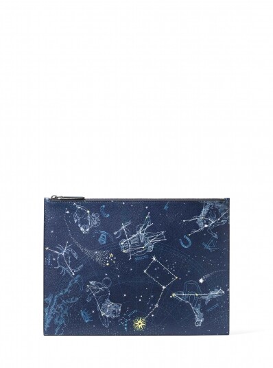 Michael Kors 藍色12星座圖案 clutch