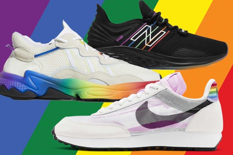 Nike、adidas、New Balance推出Rainbow Pride彩虹旗系列波鞋及拖鞋！宣揚大愛精神
