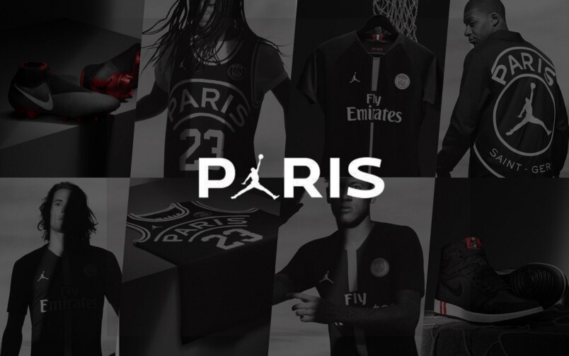 巴黎與Jordan合作，發佈今年度歐聯球衣