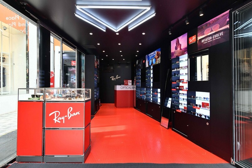 Ray-Ban, POP UP STORE