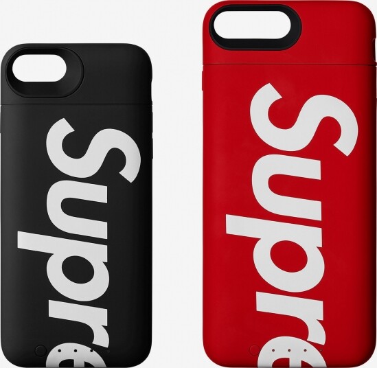 supreme mophie iphone 8 and 8 plus juice pack air