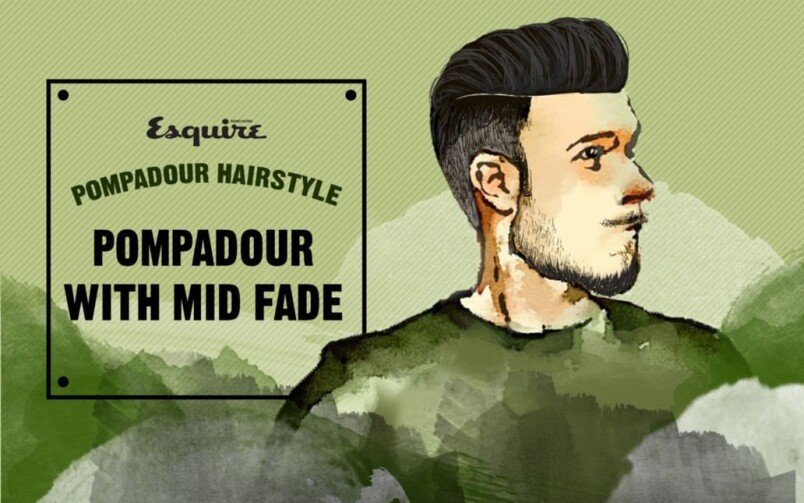 復古男士髮型提案 - 整齊乾淨 Pompadour With Mid Fade 復古男士髮型提案 - 整齊乾淨 Pompadour With Mid Fade