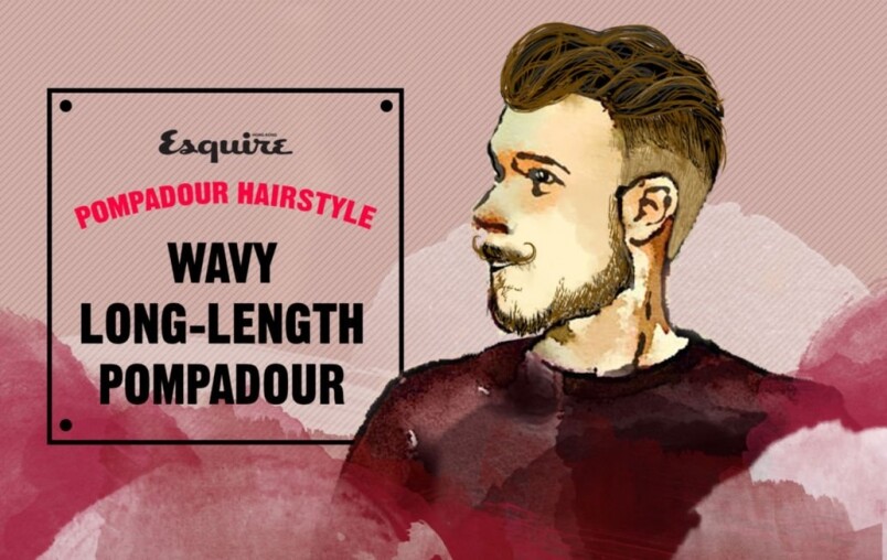 復古男士髮型提案 - 天生捲曲 Wavy Long-Length Pompadour 復古男士髮型提案 - 天生捲曲 Wavy Long-Length Pompadour