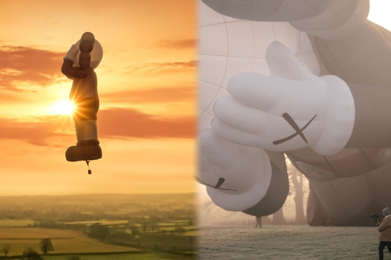 《KAWS:HOLIDAY》第六站42米高COMPANION熱氣球升空！3款COMPANION 12寸公仔明天發售