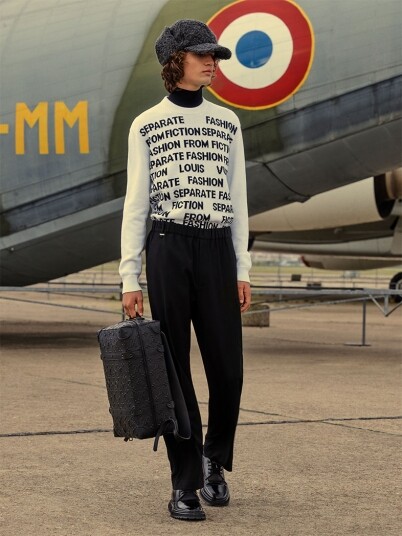 「區分時尚與假像」和「別讓工作規限你」兩句語錄均來自 Virgil Abloh每季為Louis Vuitton登