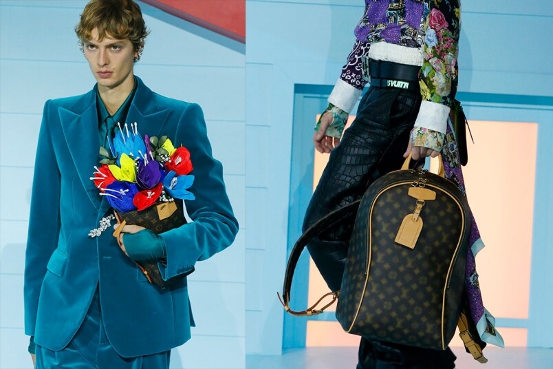 Louis Vuitton 2022 秋冬男裝系列的八部曲紀念時裝巨人的時尚美學