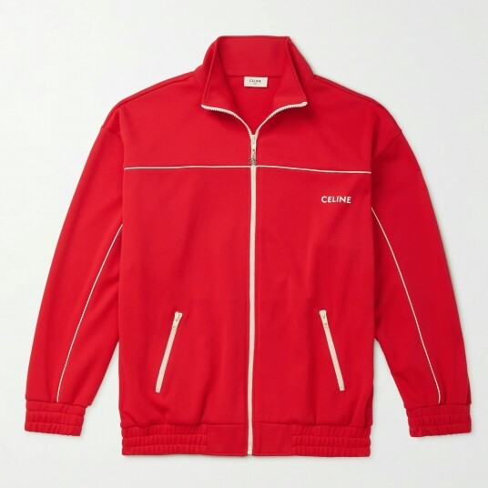 Celine Homme紅色運動外套