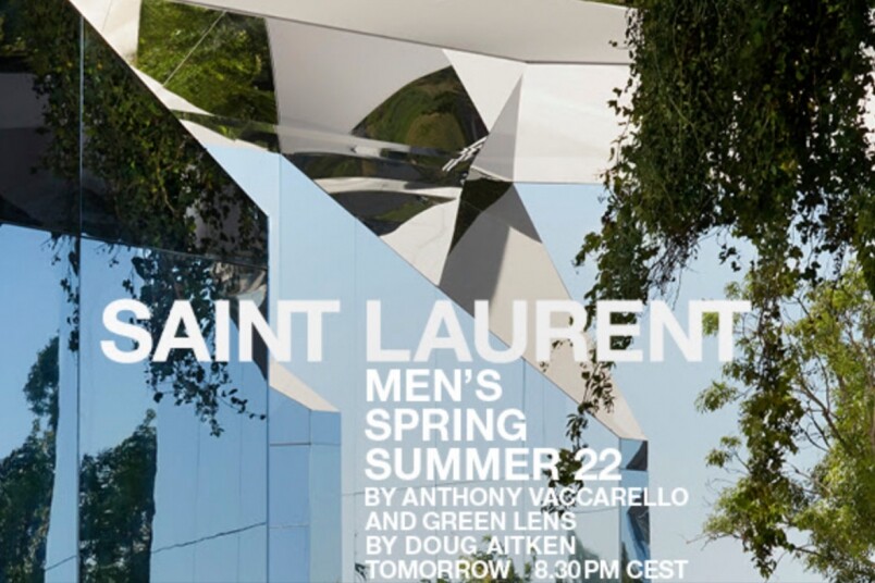 Saint Laurent SS22 男裝時裝系列