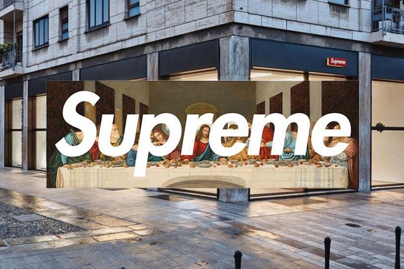 Supreme米蘭開新店成歐洲第三間舖！推出米蘭店限定「最後的晚餐」Box Logo Tee！這個方法或有機會入手