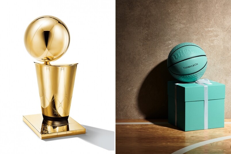 Tiffany&Co. 與藝術家 Daniel Arsham 合作，推出NBA全明星賽限量版籃球