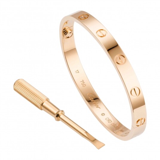 Cartier LOVE Bracelet 18K pink gold HK$54,500 Cartier LOVE Bracelet 18K pink gold HK$54,500