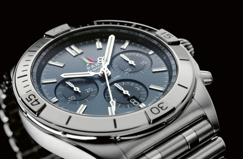 Chronomat Frecce Tricolori 機械計時腕錶限量版