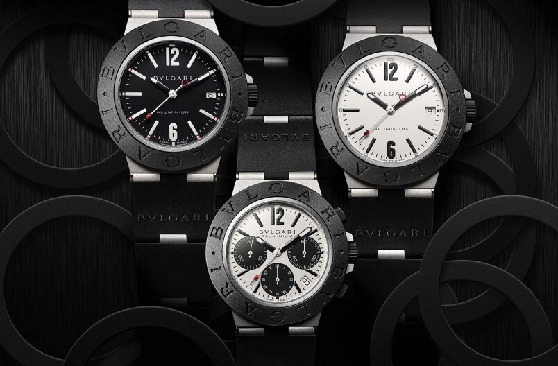 BVLGARI Aluminium由HK21,900起即可入手｜戴錶也最緊要黑白分別
