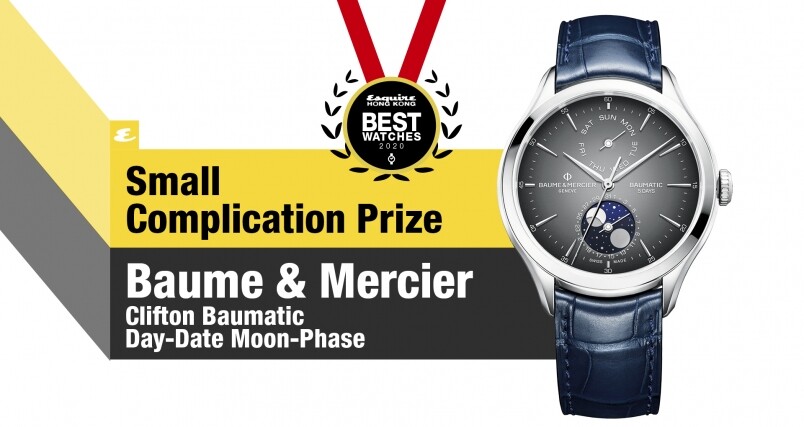 Baume & Mercier Clifton Baumatic Day-Date Moon-Phase