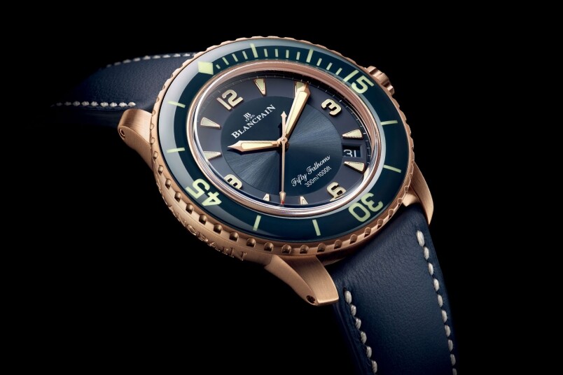 Blancpain全新五十噚紅金自動腕錶將於World Brand Piazza 2019矚目登場