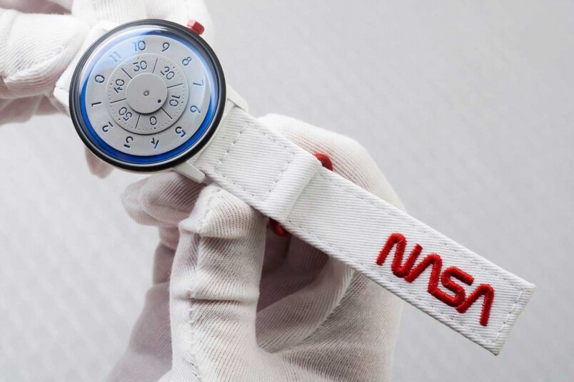 NASA x ANICORN推出限量機械錶！超美的太空白配色！