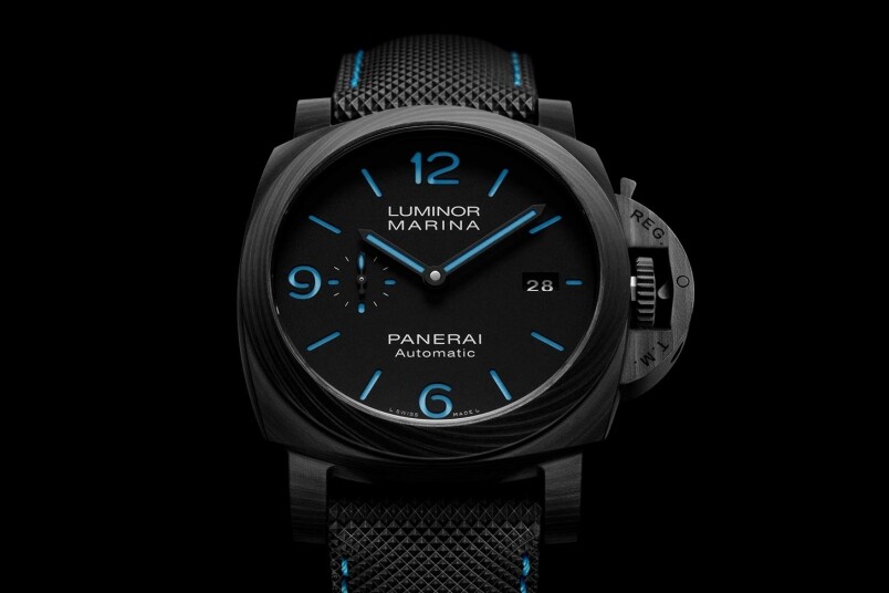 而PAM1661的錶帶也是值得一讚的,搭配品牌的Sportech材質黑色錶帶,錶帶材質類 而PAM1661的錶帶也是值得一讚的,搭配品牌的Sportech材質黑色錶帶,錶帶材質類