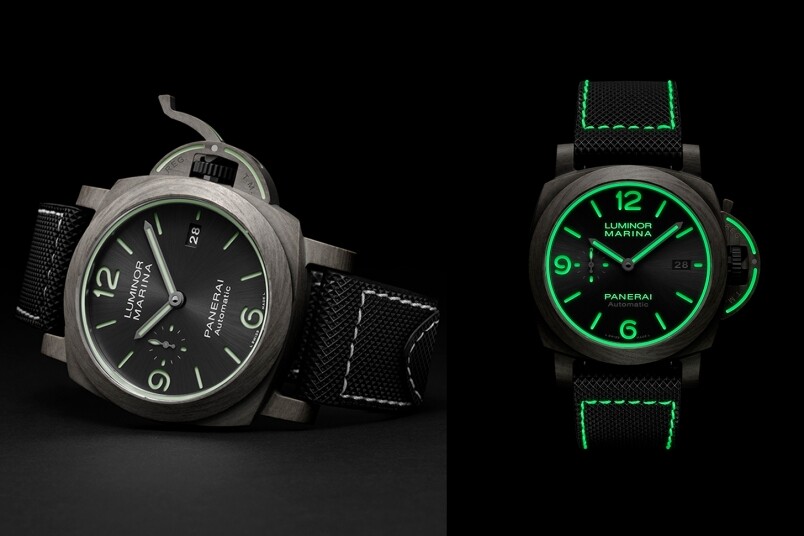 最後介紹的PAM1119，除了一樣是「黑夜中的螢火蟲」，腕錶更特別用上品牌最新