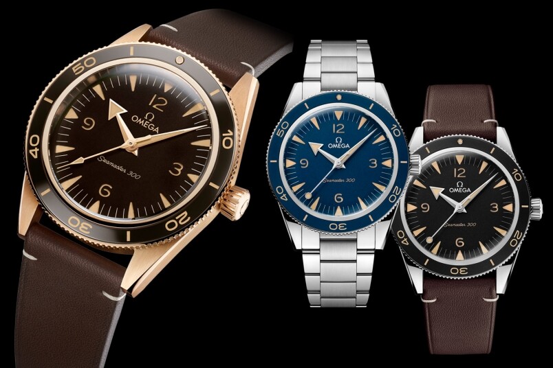 Omega Seamaster 300帶來全新的復古味道！品牌首款銅錶亦同時登場