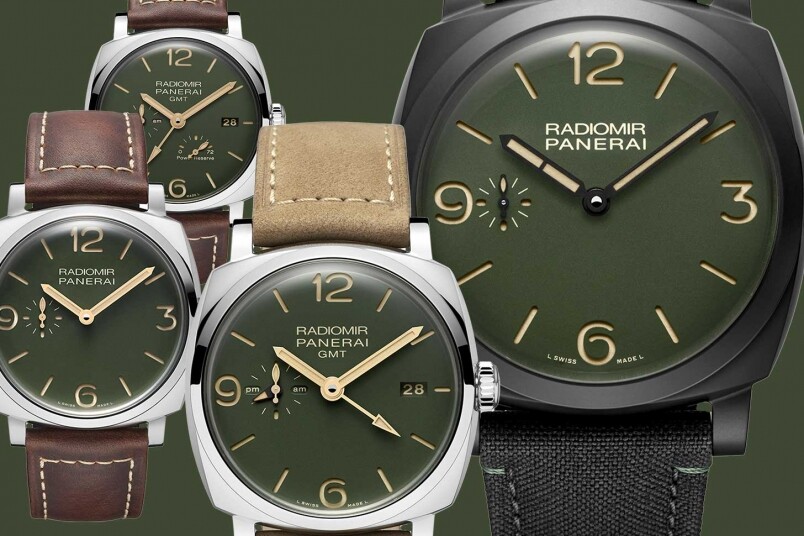 Green is New Black！Panerai全新綠色錶盤系列推出！
