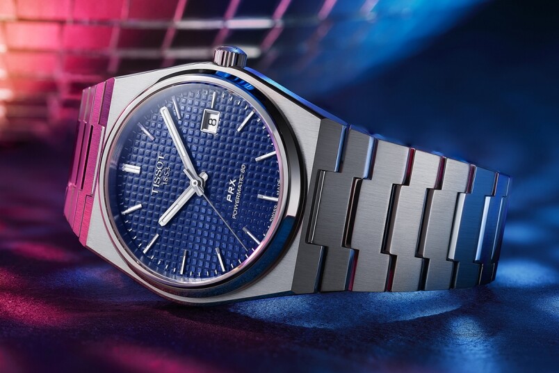 TISSOT PRX Powermatic 80 自動機械腕錶面世 回到華麗時尚的70年代