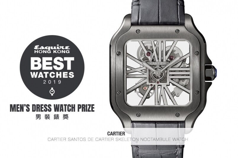 Cartier Santos de Cartier Skeleton Noctambule Watch