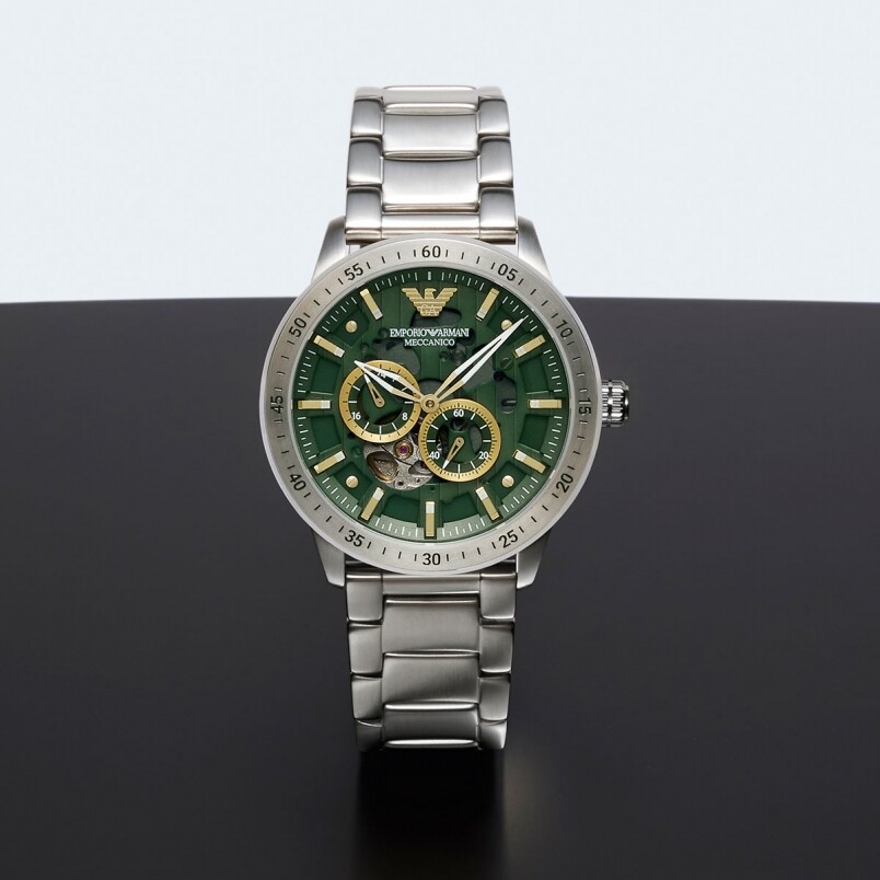 Emporio Armani自動機芯精鋼腕錶 (AR60053) HK$4,500元