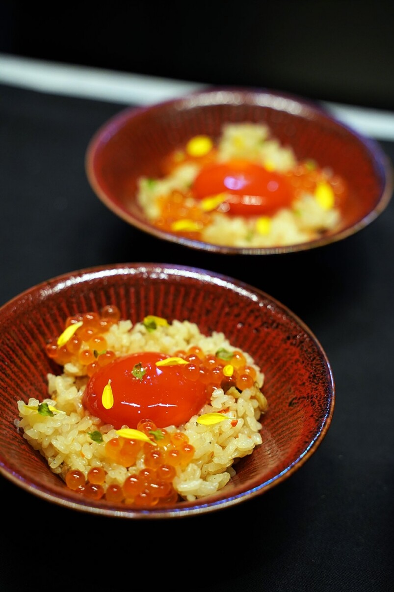 雞蛋 - 魚子 - 日本米飯