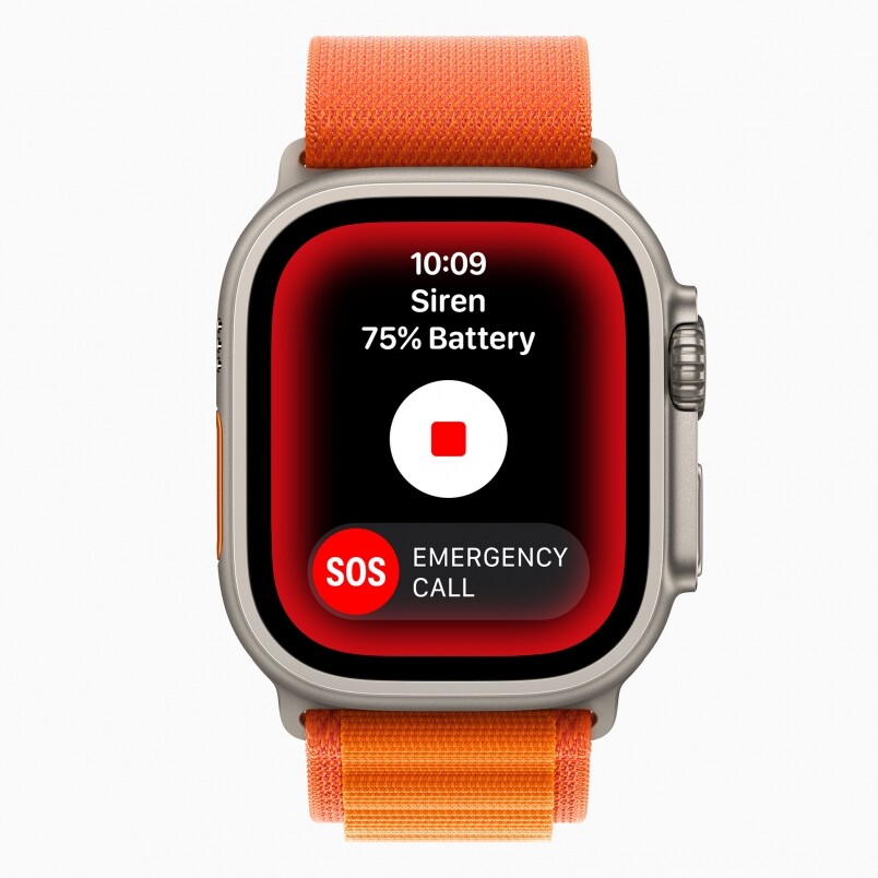 Apple Watch Ultra更有求救功能