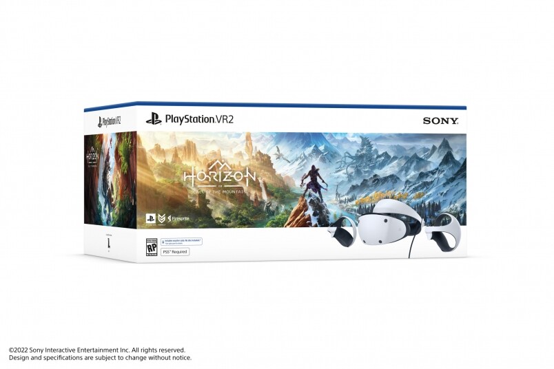 PlayStation VR2《地平線 山之呼喚》組合包