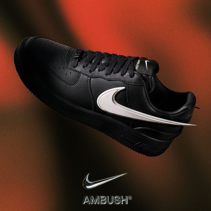 簡約黑白兩色必掀起熱潮丨Ambush x Nike Air Force 1系列第二波發售