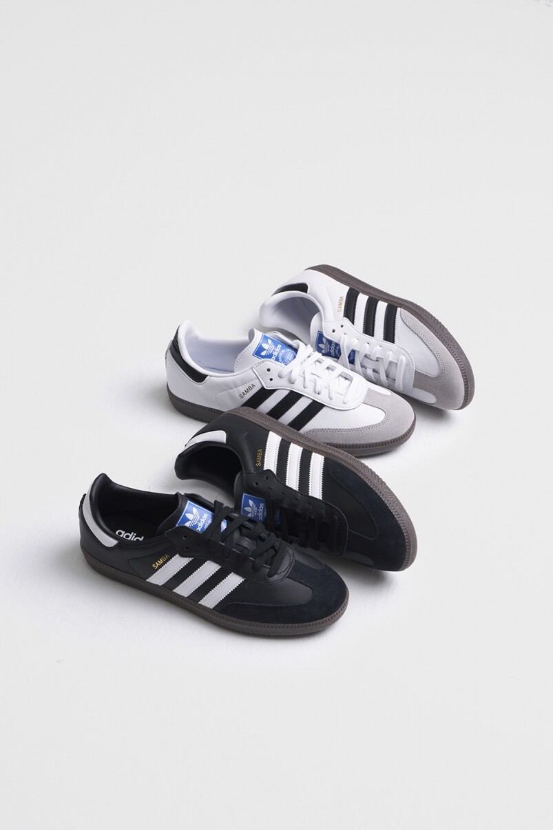 懷舊風衣櫥必備丨Adidas Originals 經典大熱鞋款Samba黑白兩色！