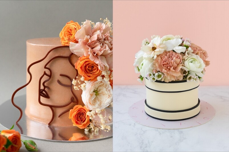 母親節蛋糕推介：中環精品蛋糕店Vive Cake Boutique 推出溫馨唯美的花藝蛋糕系列