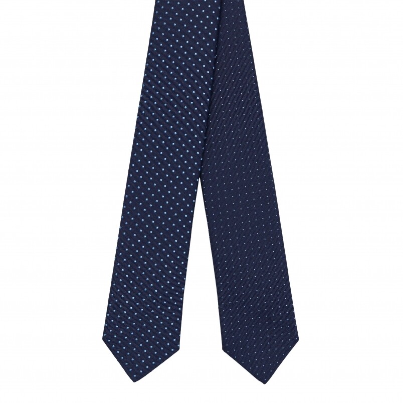 6厘米厚絲及純棉雙面領帶 (HK$ 2,000)