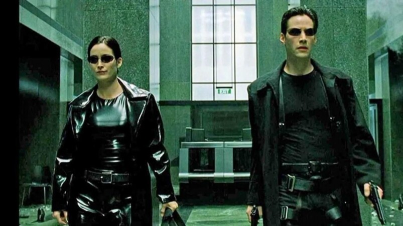 《 The Matrix 》（中文名：《22世紀殺人網絡》；又名：《黑客帝國》）