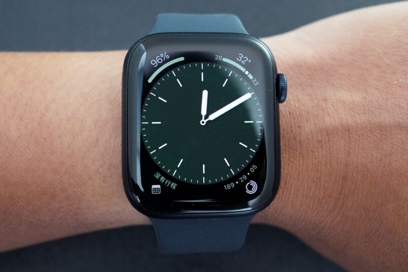 Apple Watch Series 8有Always On Display
