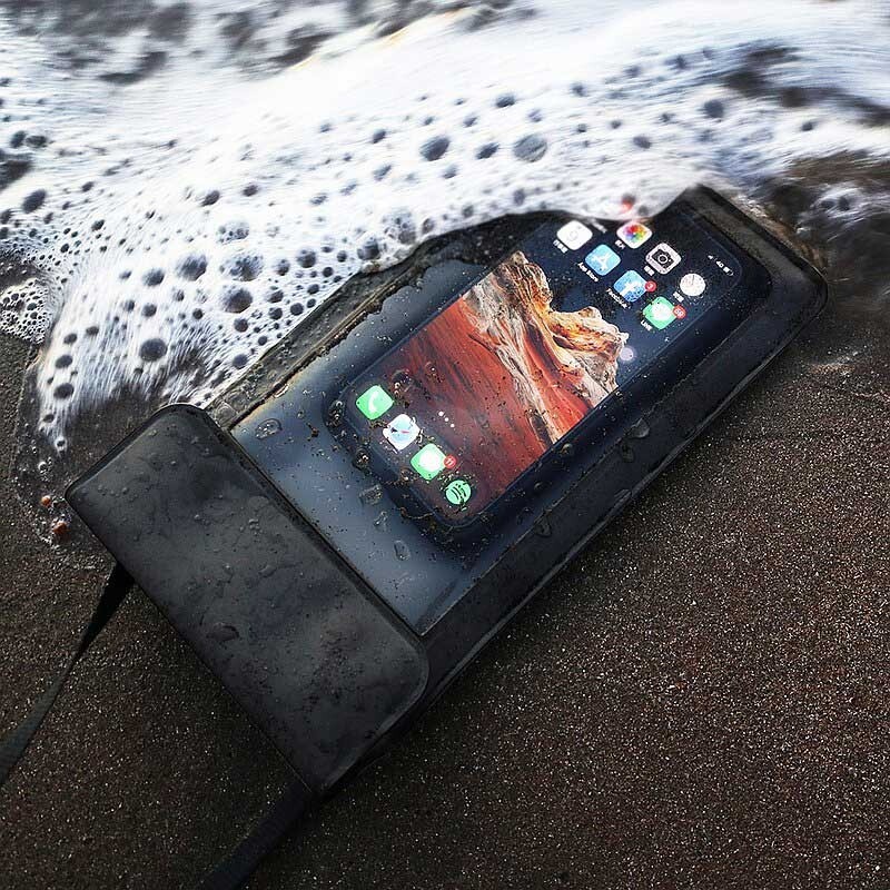 IPX8仿麂皮防水觸控手機袋